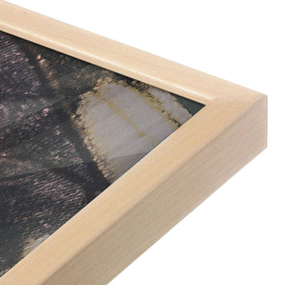 [Color:Raw Maple], Picture of art in a Raw Maple frame at an angle