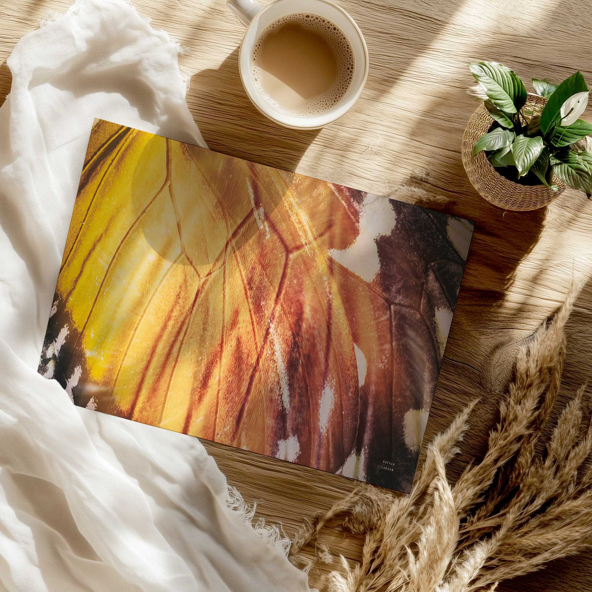 [Color:Rolled Print], Picture of close up of art