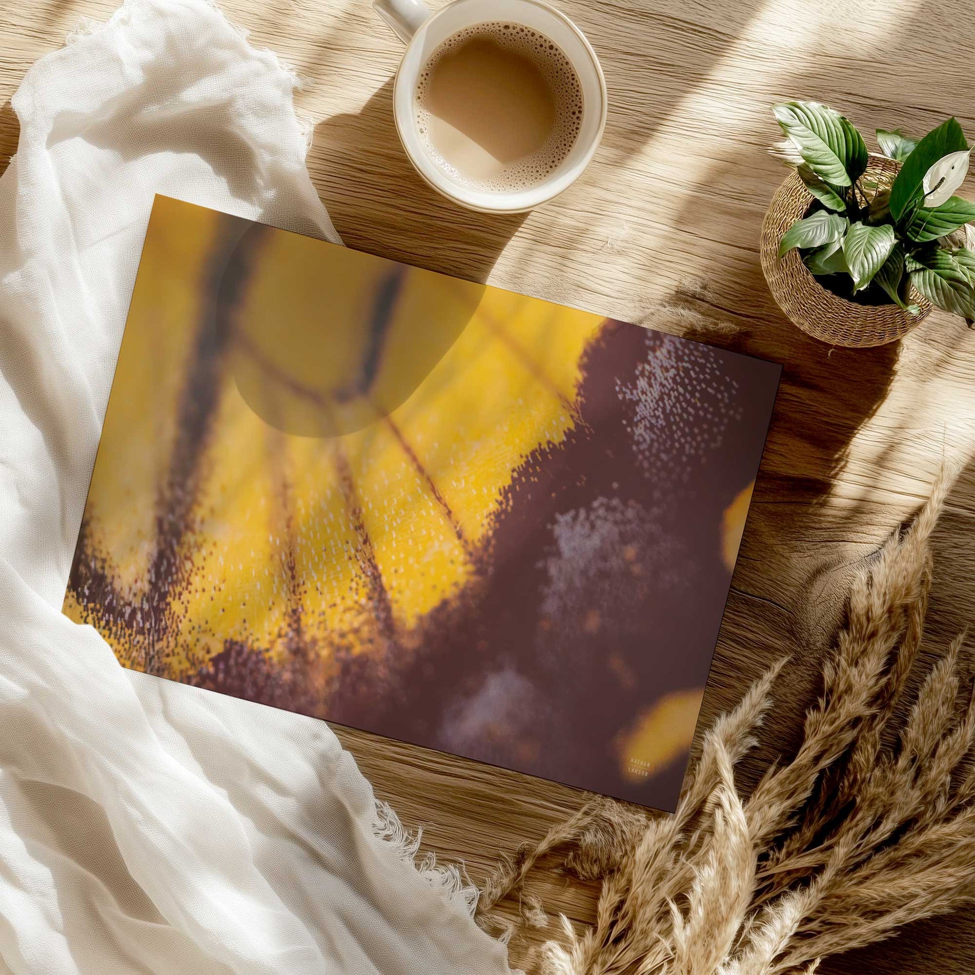 [Color:Rolled Print], Picture of close up of art