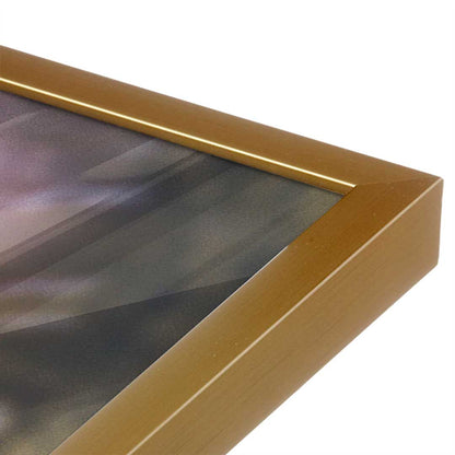 [Color:Polished Gold], Picture of art in a Polished Gold frame at an angle