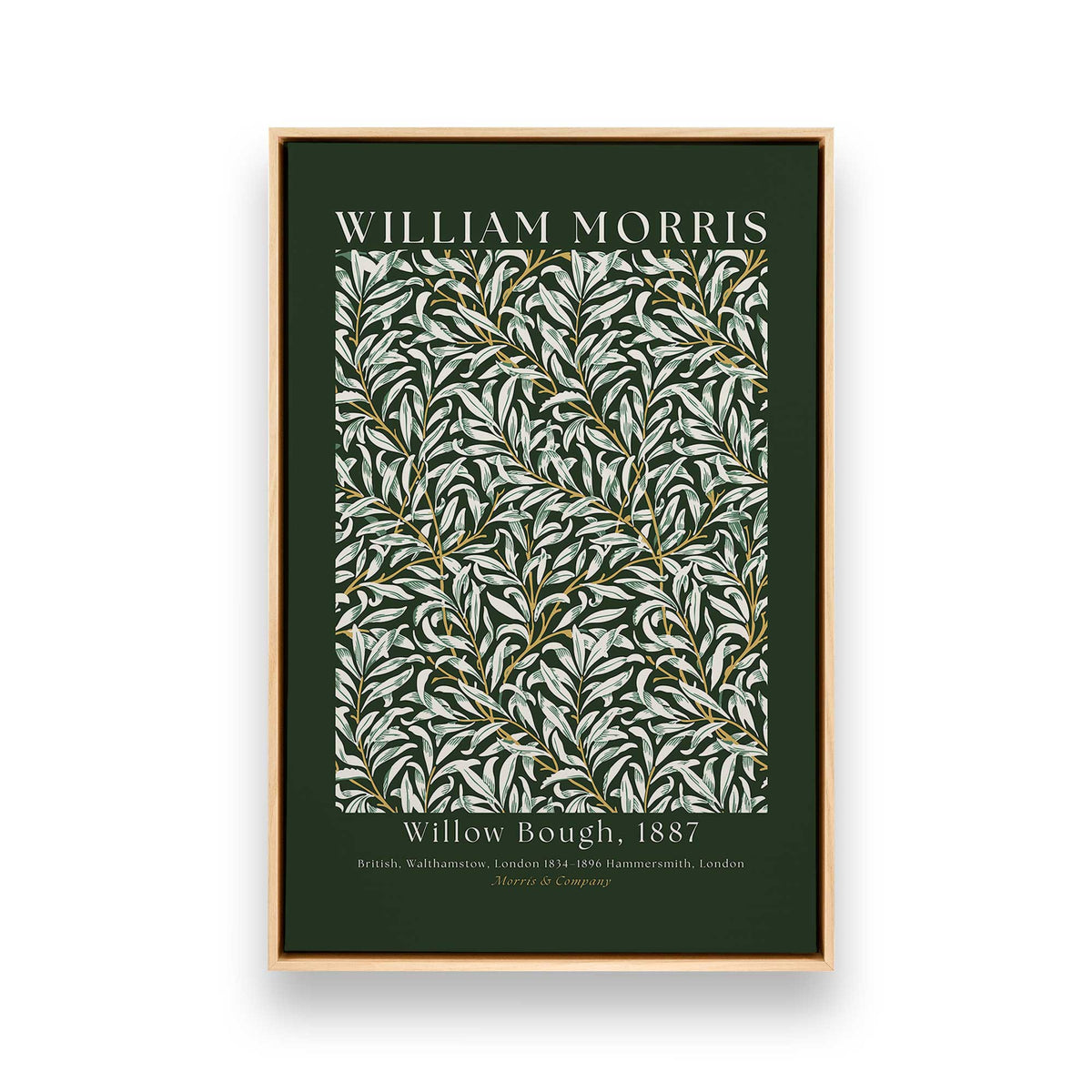 [Color:American Maple], Picture of art in a American Maple frame