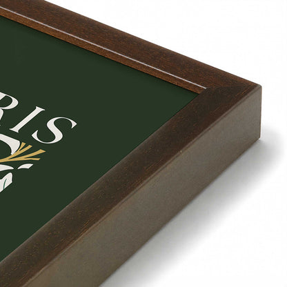 [Color:Belvinder Brown], Picture of art in a Belvinder Brown frame at an angle