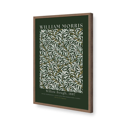 [Color:Walnut], Picture of art in a Walnut frame of the corner