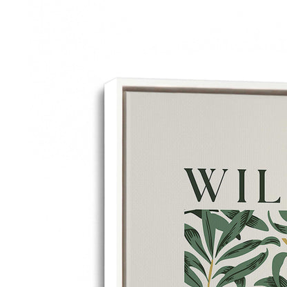 [Color:Opaque White], Picture of art in a White frame at an angle