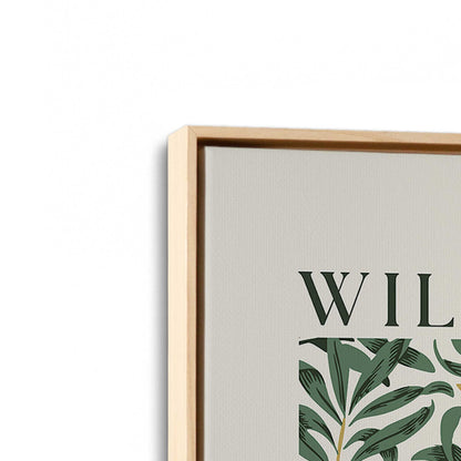[Color:American Maple], Picture of art in a American Maple frame at an angle