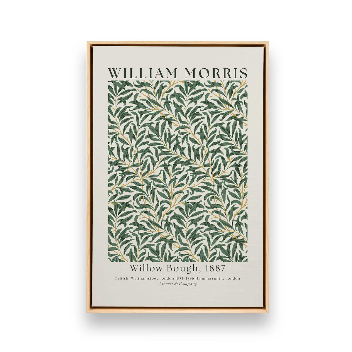 [Color:American Maple], Picture of art in a American Maple frame