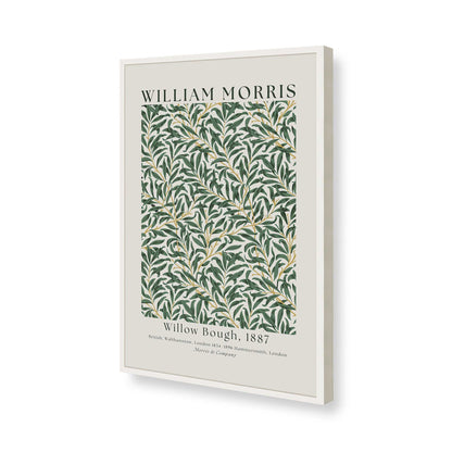 [Color:Opaque White], Picture of art in a Opaque White frame of the corner