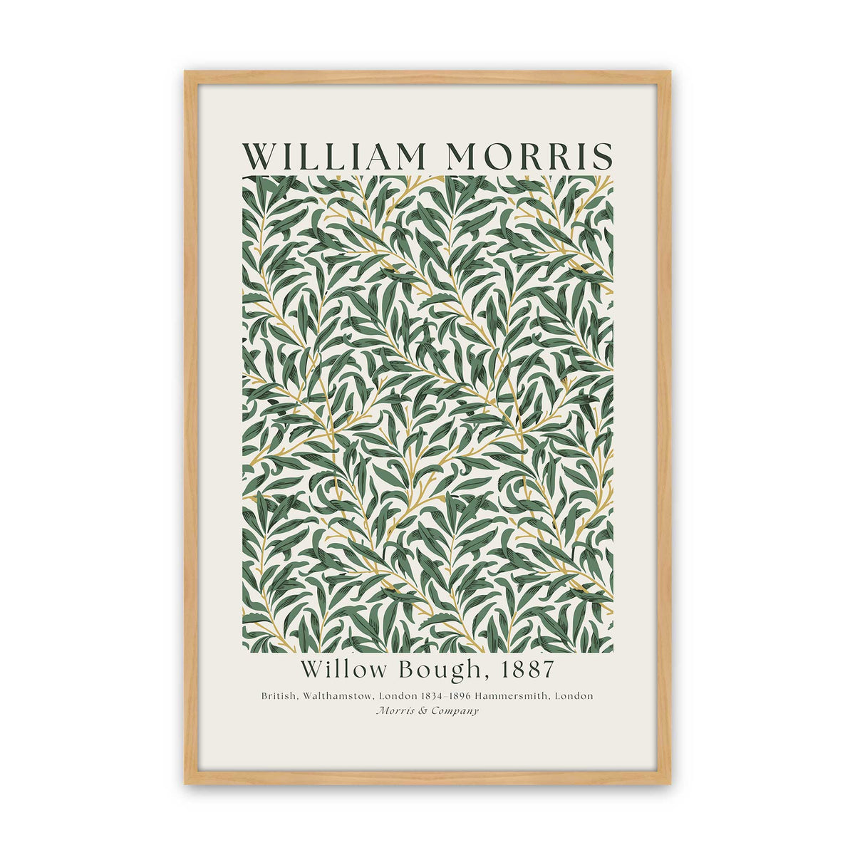 [Color:American Maple], Picture of art in a American Maple frame