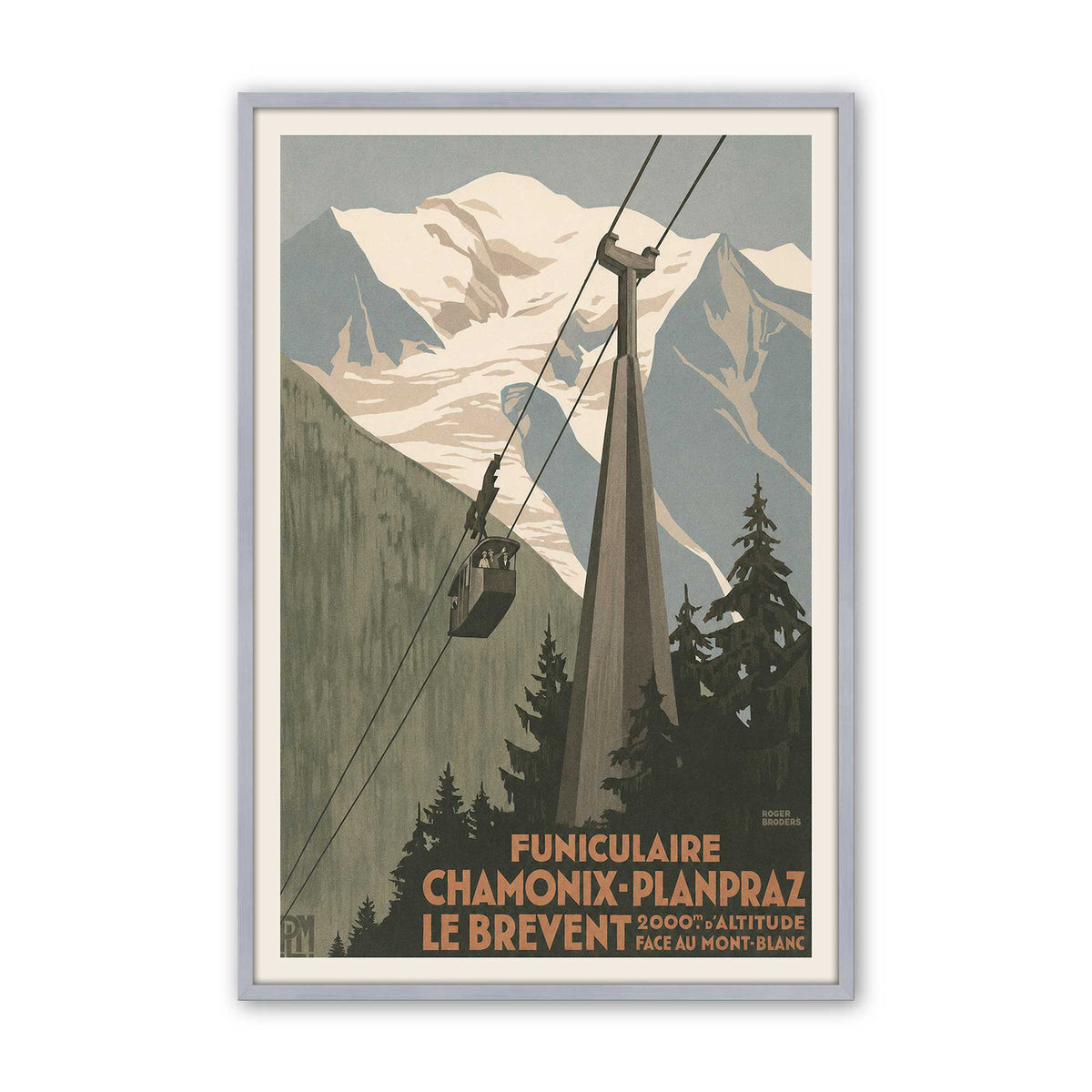 [Color:Polished Chrome], Picture of art in a Polished Chrome frame