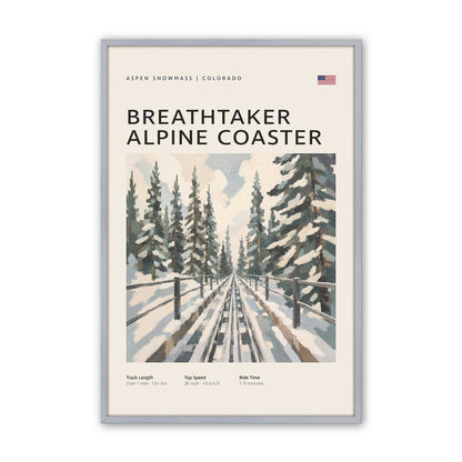 Snowy Coaster Trio Set of 3 At Prints