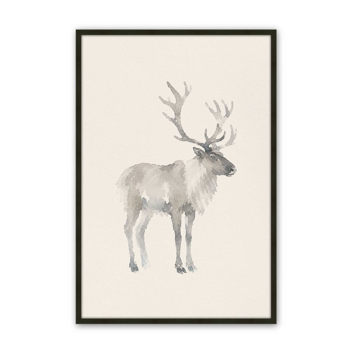 [Color:Satin Black], Picture of art in a Satin Black frame
