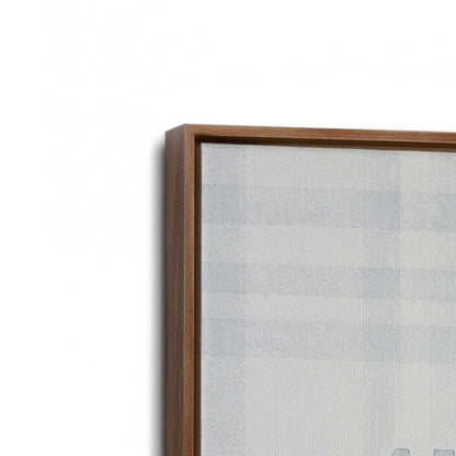 [Color:Walnut], Picture of art in a Walnut frame at an angle