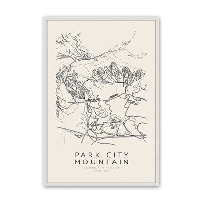 Map My American Mountain Trio Set of 3 At Prints