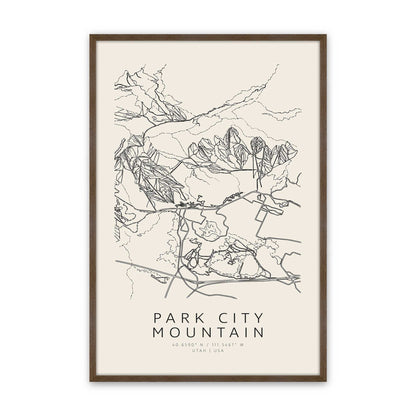 Map My American Mountain Trio Set of 3 At Prints