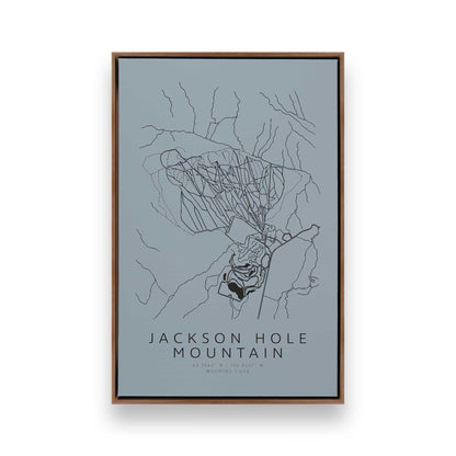 Powder Lines Trio, Set of 3 Canvas Prints
