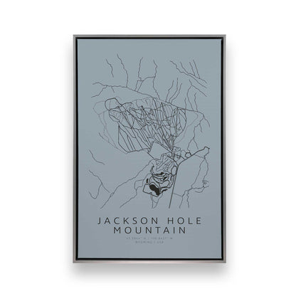Powder Lines Trio, Set of 3 Canvas Prints