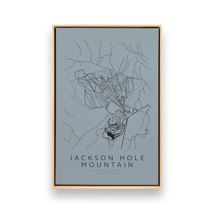 Powder Lines Trio, Set of 3 Canvas Prints