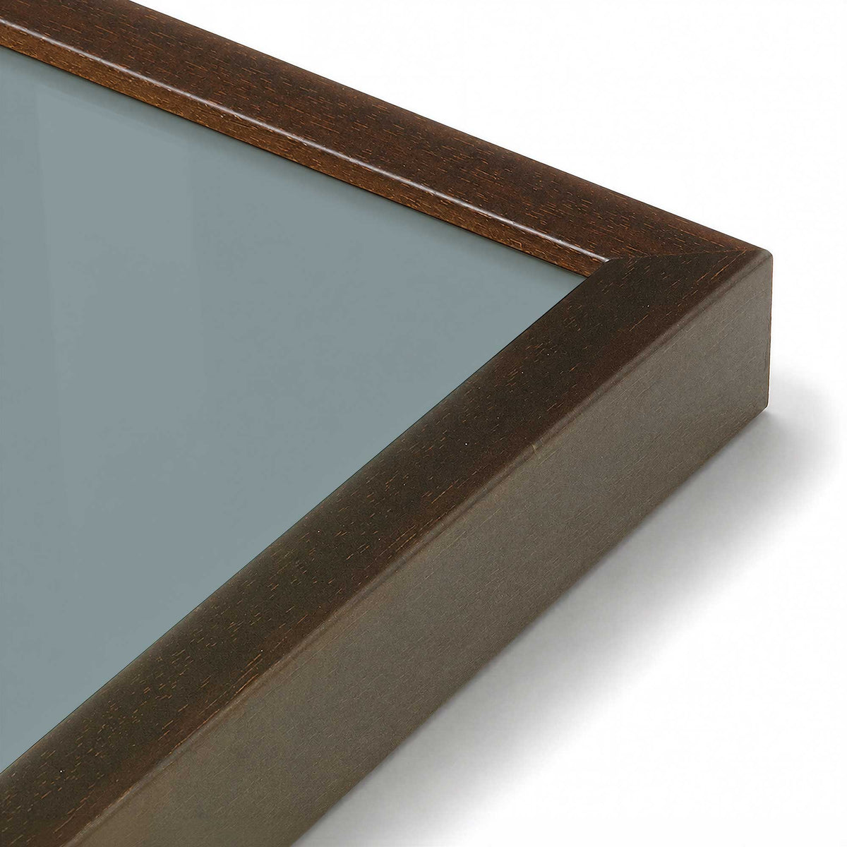 [Color:Belvinder Brown], Picture of art in a Belvinder Brown frame at an angle