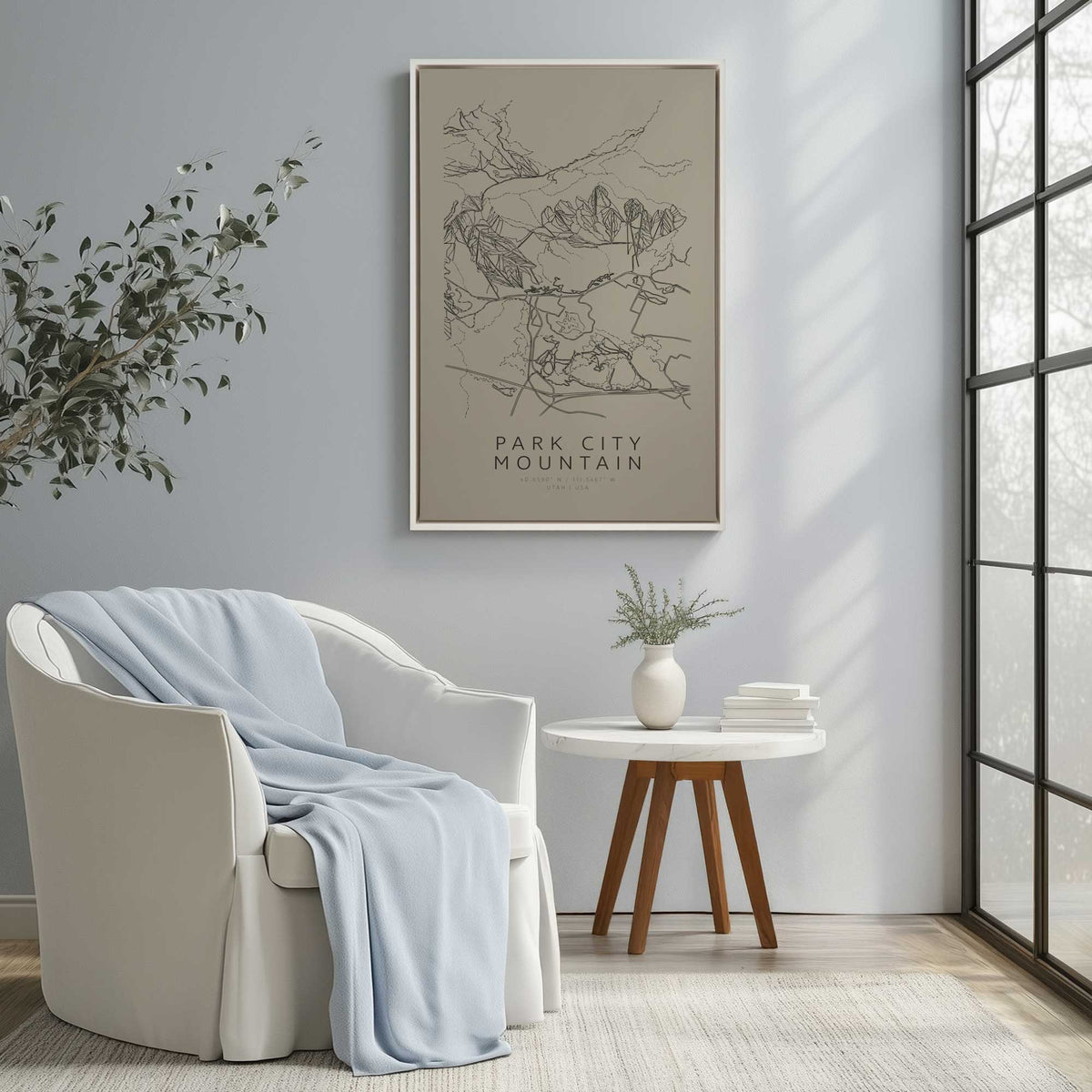 Picture of art in a room