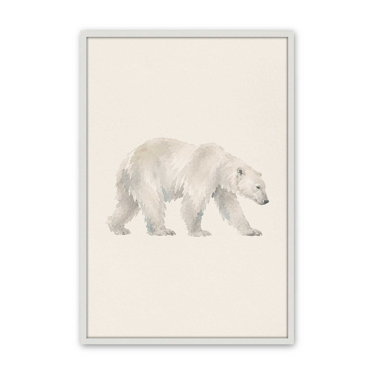 [Color:Opaque White], Picture of art in a Opaque White frame