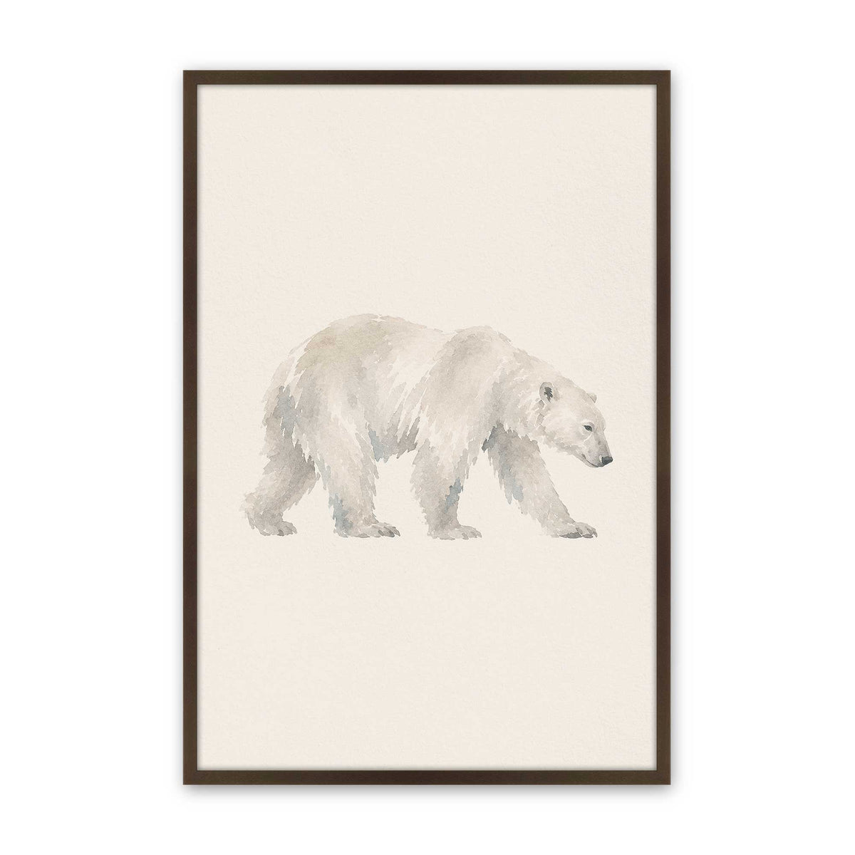 [Color:Belvinder Brown], Picture of art in a Belvinder Brown frame