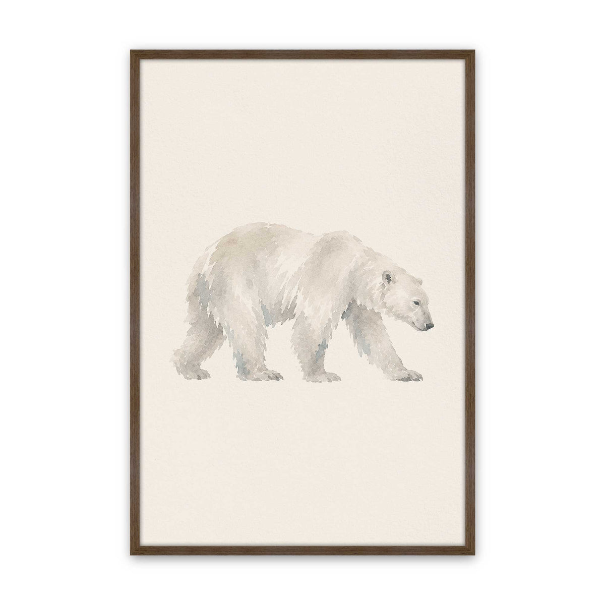 [Color:Walnut], Picture of art in a Walnut frame