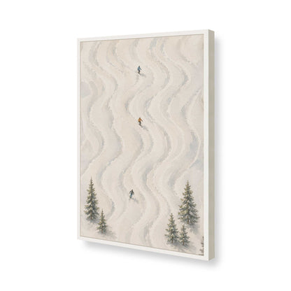 [Color:Opaque White], Picture of art in a Opaque White frame of the corner