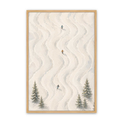 [Color:American Maple], Picture of art in a American Maple frame