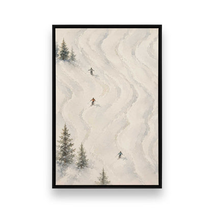 [Color:Satin Black], Picture of art in a Satin Black frame