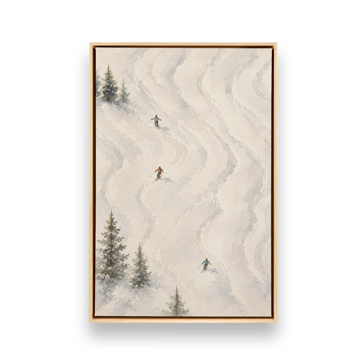 [Color:American Maple], Picture of art in a American Maple frame