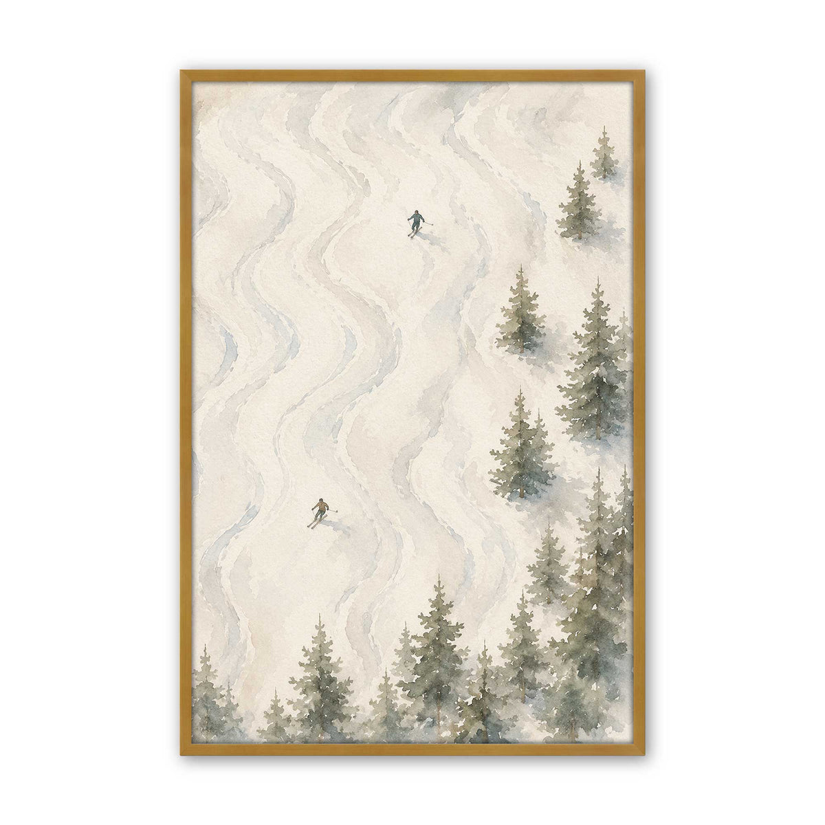 [Color:Polished Gold], Picture of art in a Polished Gold frame