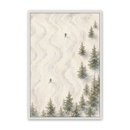 [Color:Opaque White], Picture of art in a Opaque White frame