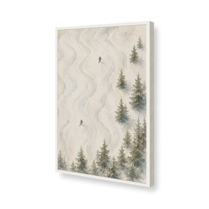 [Color:Opaque White], Picture of art in a Opaque White frame of the corner