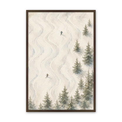 [Color:Belvinder Brown], Picture of art in a Belvinder Brown frame