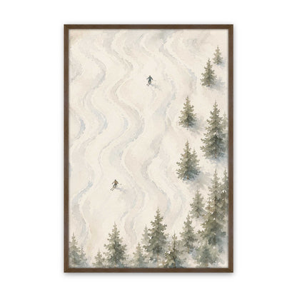 [Color:Walnut], Picture of art in a Walnut frame