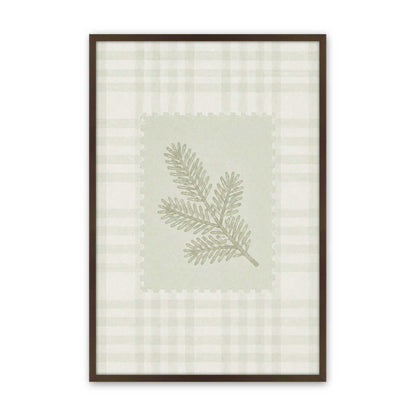 [Color:Brown], Picture of art in a Brown frame
