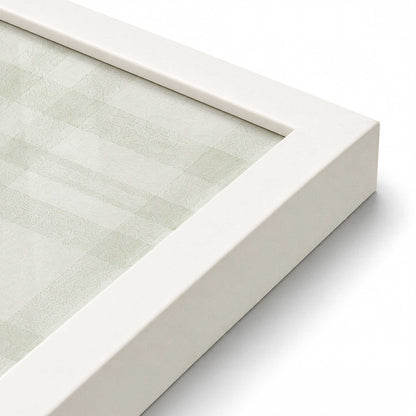 [Color:Opaque White], Picture of art in a Opaque White frame at an angle