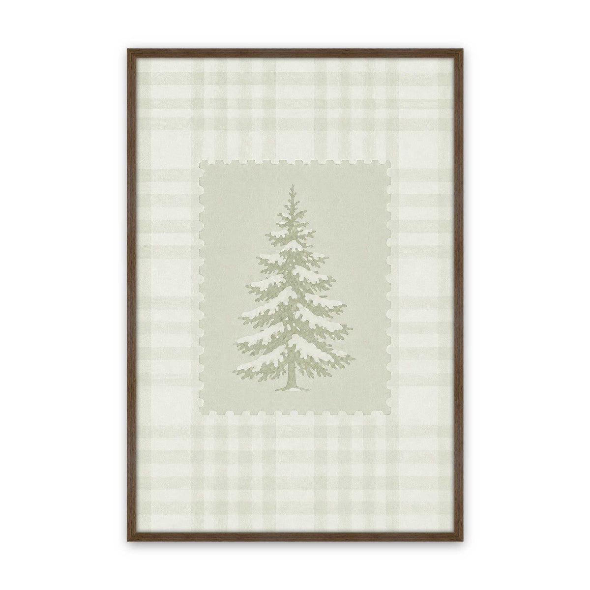 [Color:Walnut], Picture of art in a Walnut frame