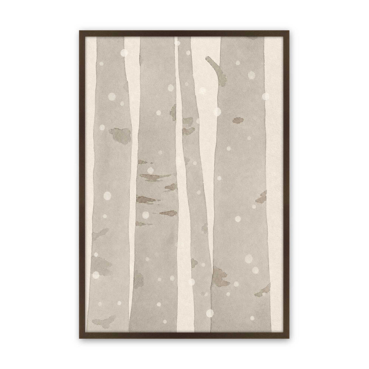 [Color:Brown], Picture of art in a Brown frame