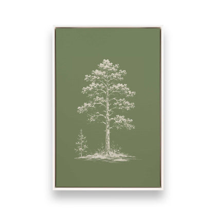 [Color:Opaque White], Picture of art in a White frame