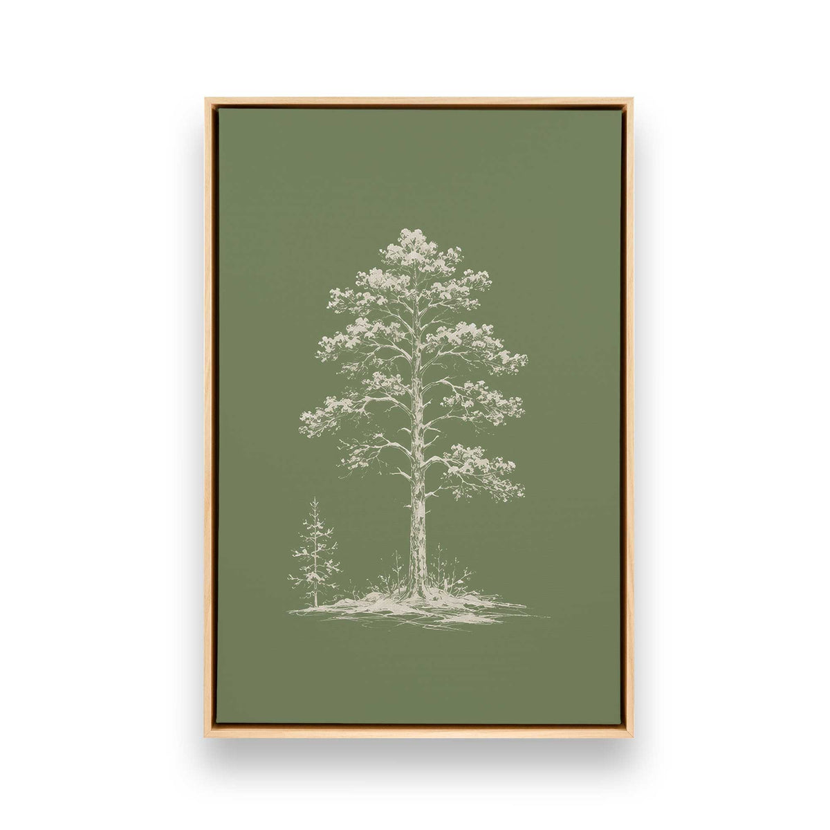 [Color:American Maple], Picture of art in an American Maple frame