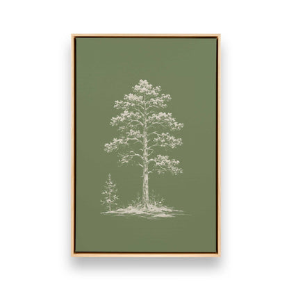[Color:American Maple], Picture of art in an American Maple frame