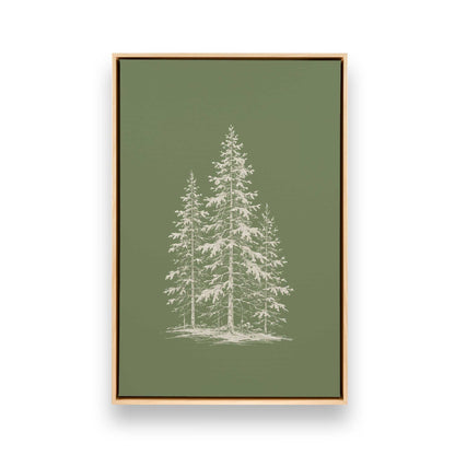 [Color:American Maple], Picture of art in an American Maple frame