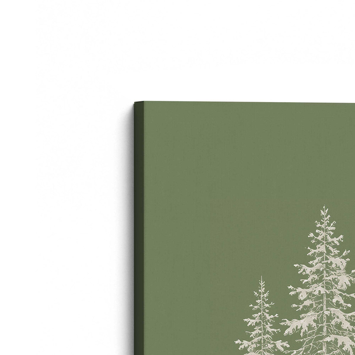 [Color:Stretched Canvas], Picture of the corner of the art