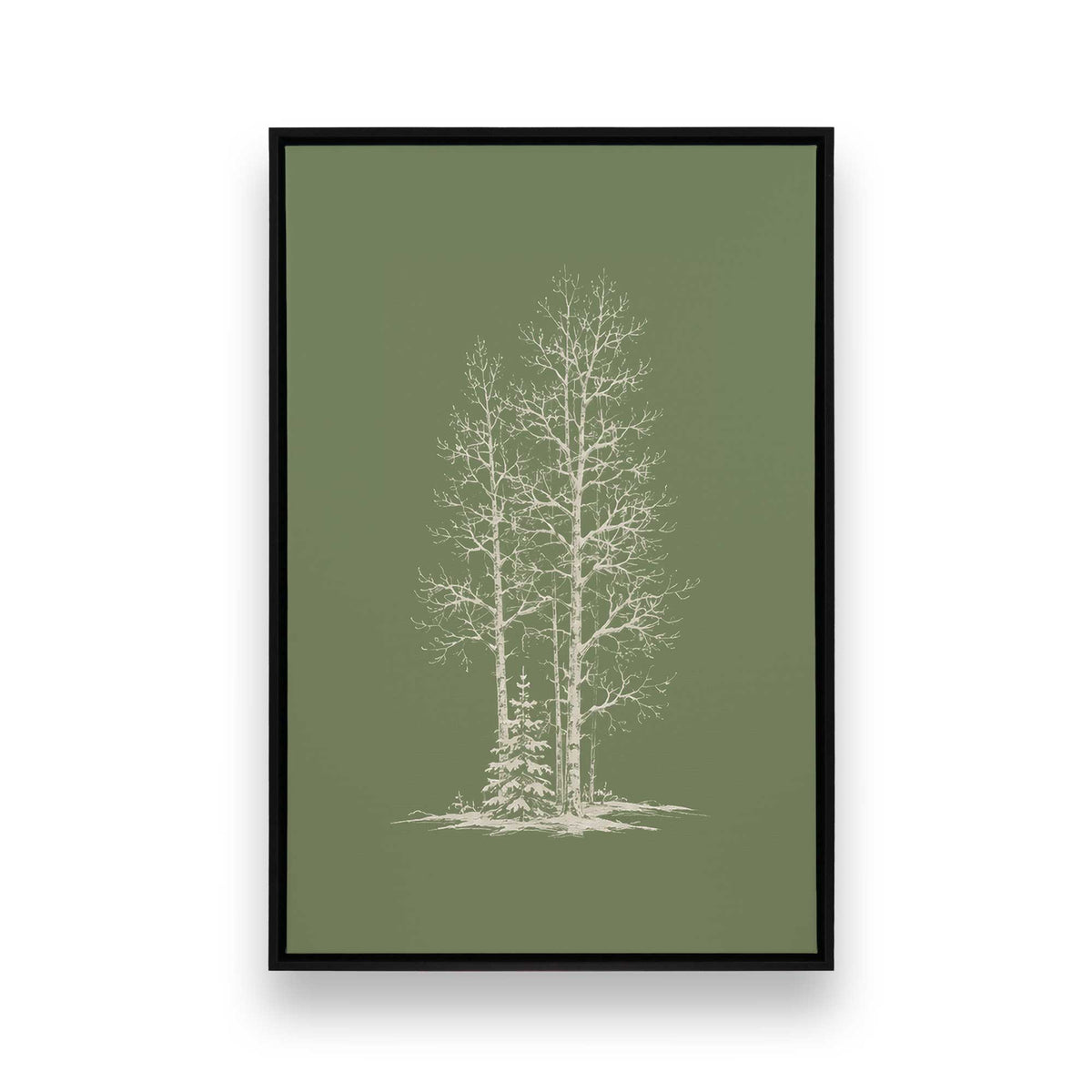 Trees Please Trio, Set of 3 Canvas Prints