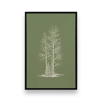 Trees Please Trio, Set of 3 Canvas Prints