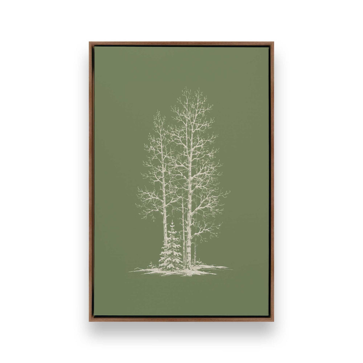 Trees Please Trio, Set of 3 Canvas Prints