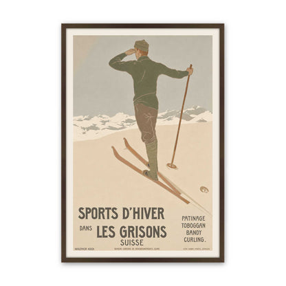 [Color:Belvinder Brown], Picture of art in a Belvinder Brown frame