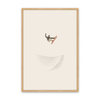 [Color:American Maple], Picture of art in an American Maple frame