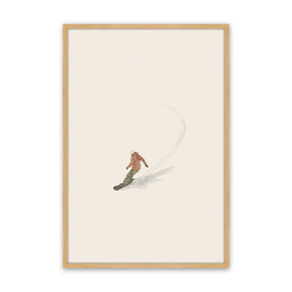 [Color:American Maple], Picture of art in an American Maple frame